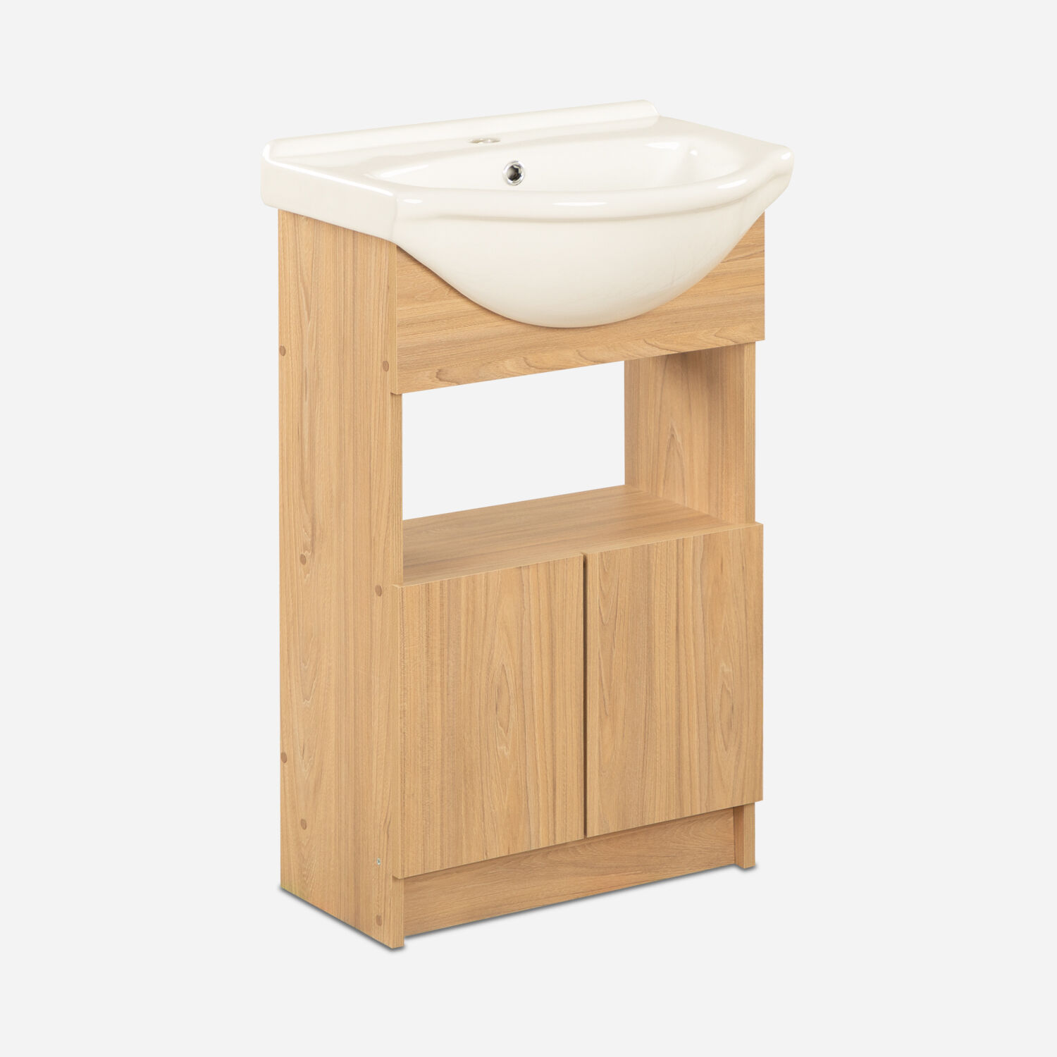 Vanitorio 2 Puertas Bajas Cannes Olmo  50 Cm.