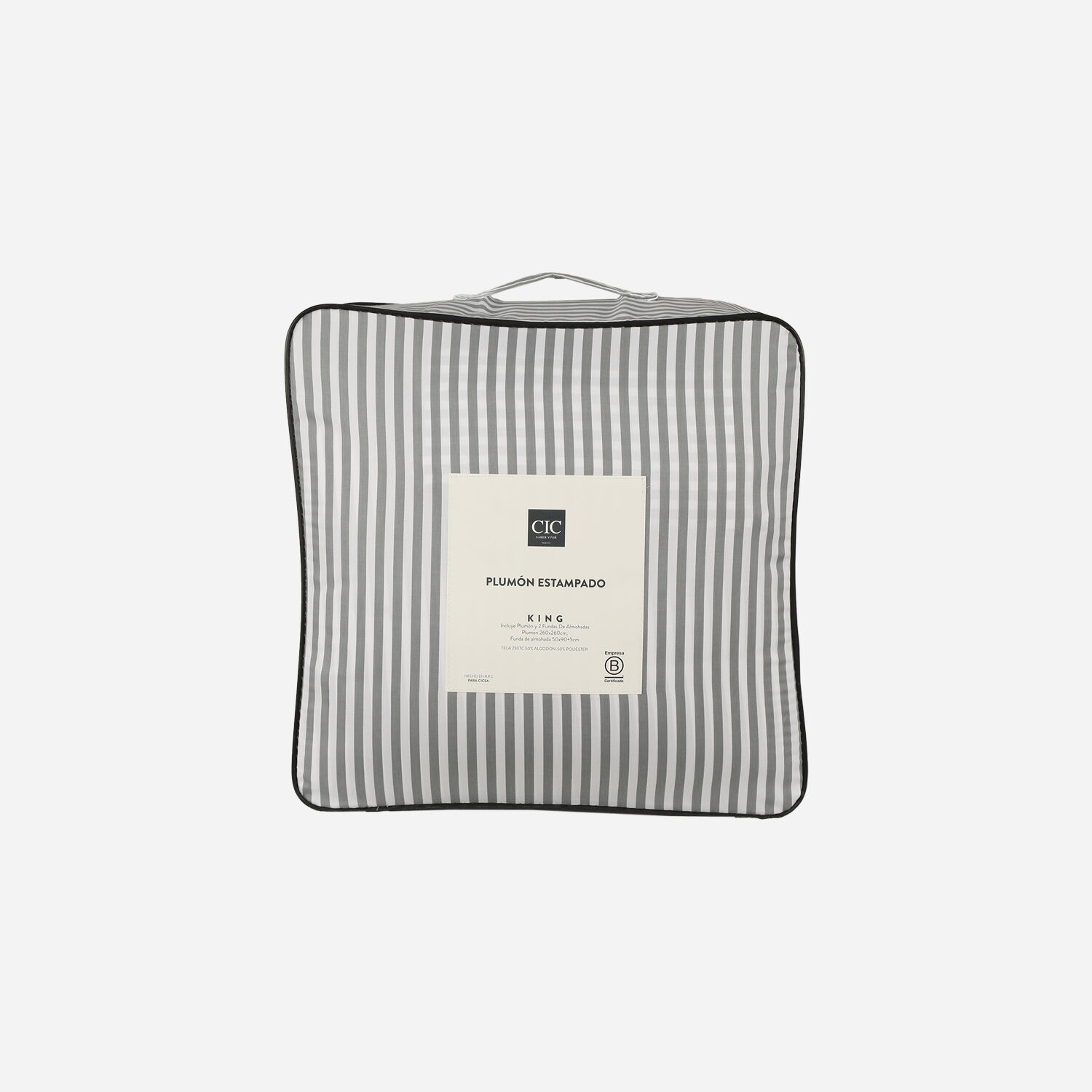 Plum&oacute;n King Polycotton Borbon