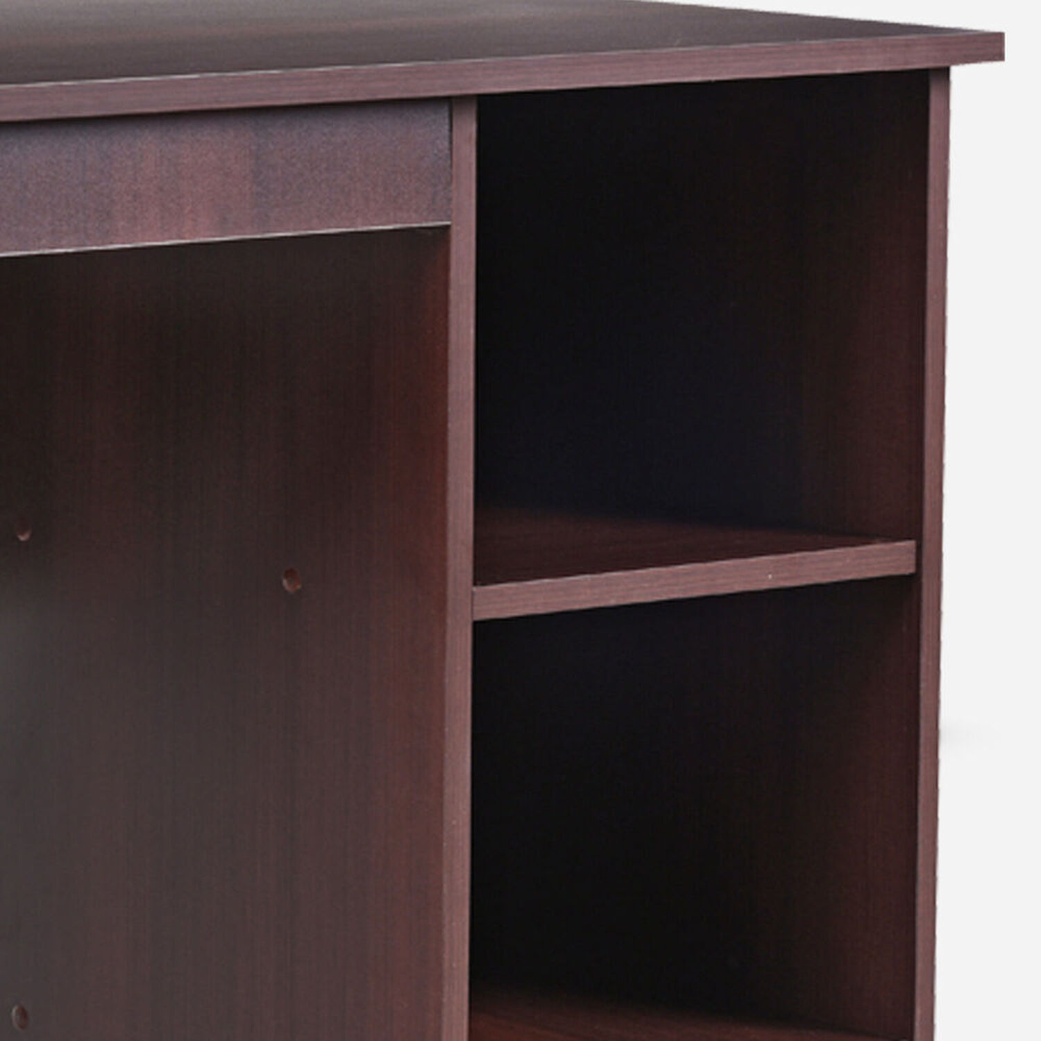 Escritorio 2 Repisas Chocolate