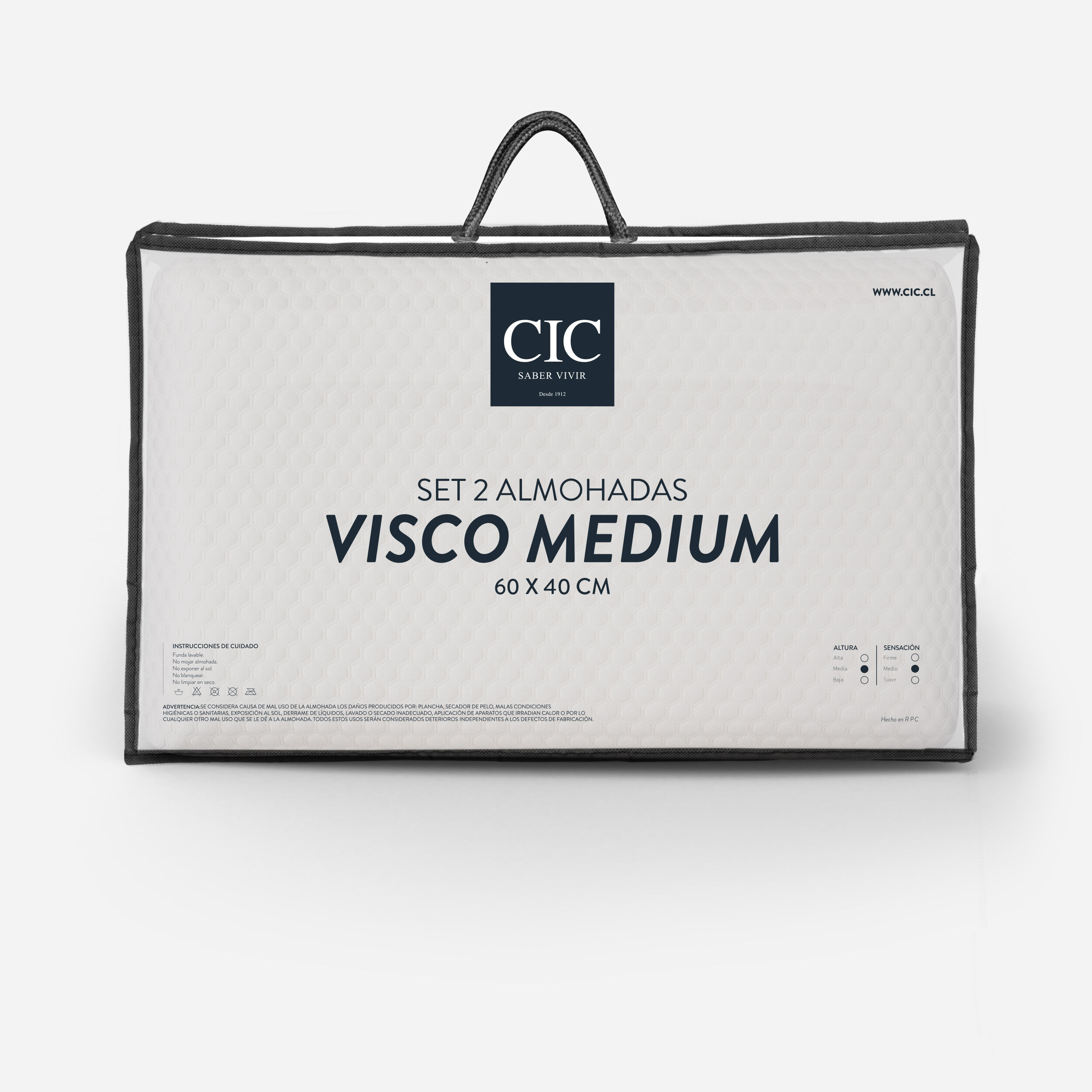 Almohada cic viscoelastica outlet