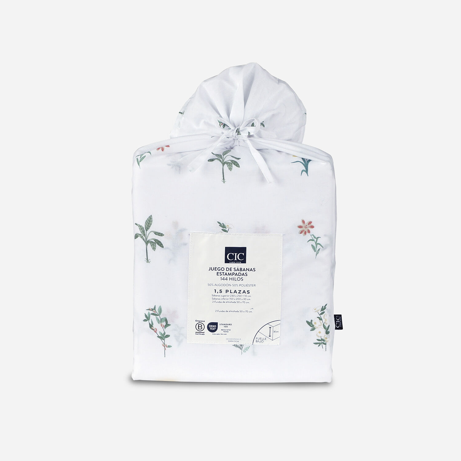 S&aacute;banas Single 144 Hilos Lisa Agustina