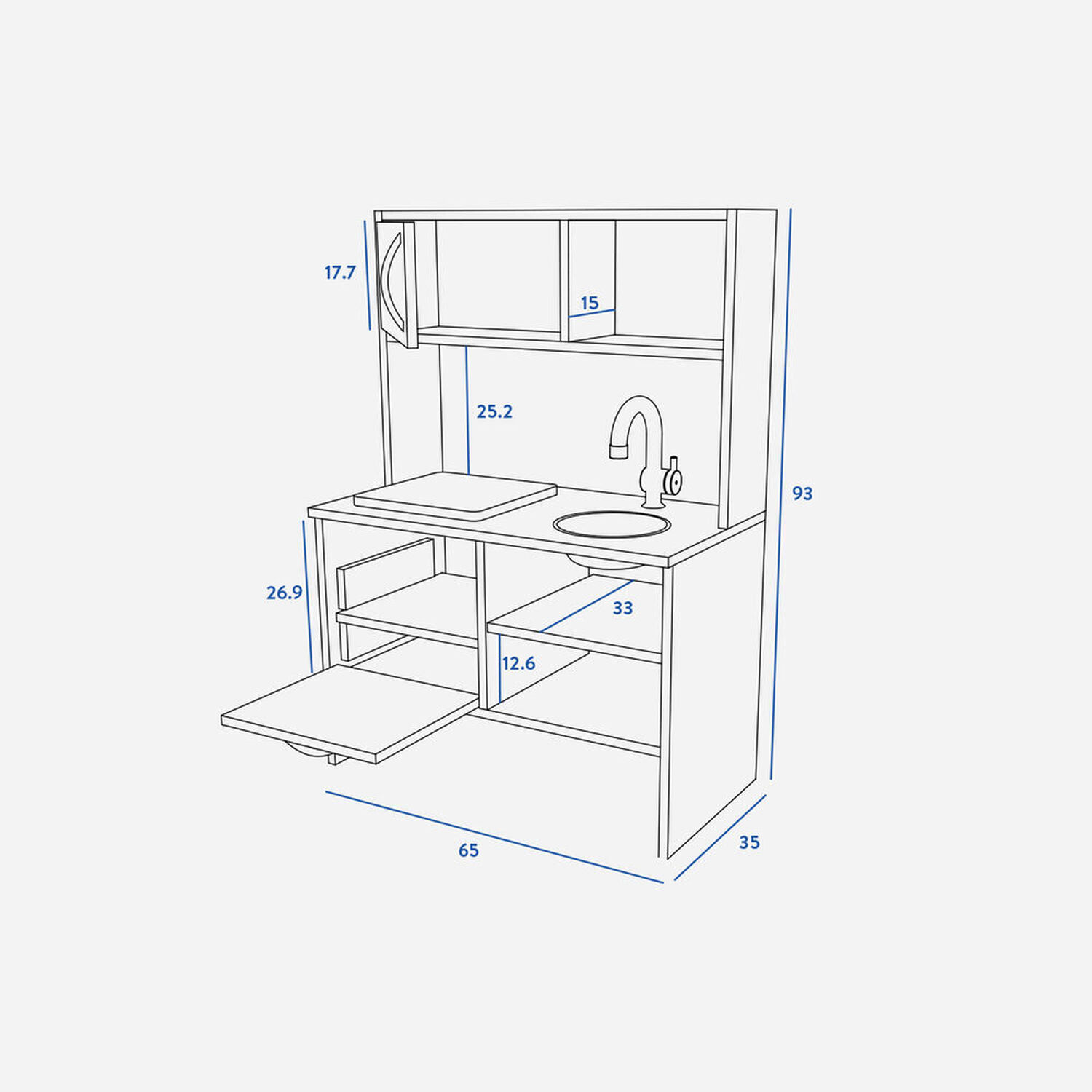 Mueble de Cocina Kids