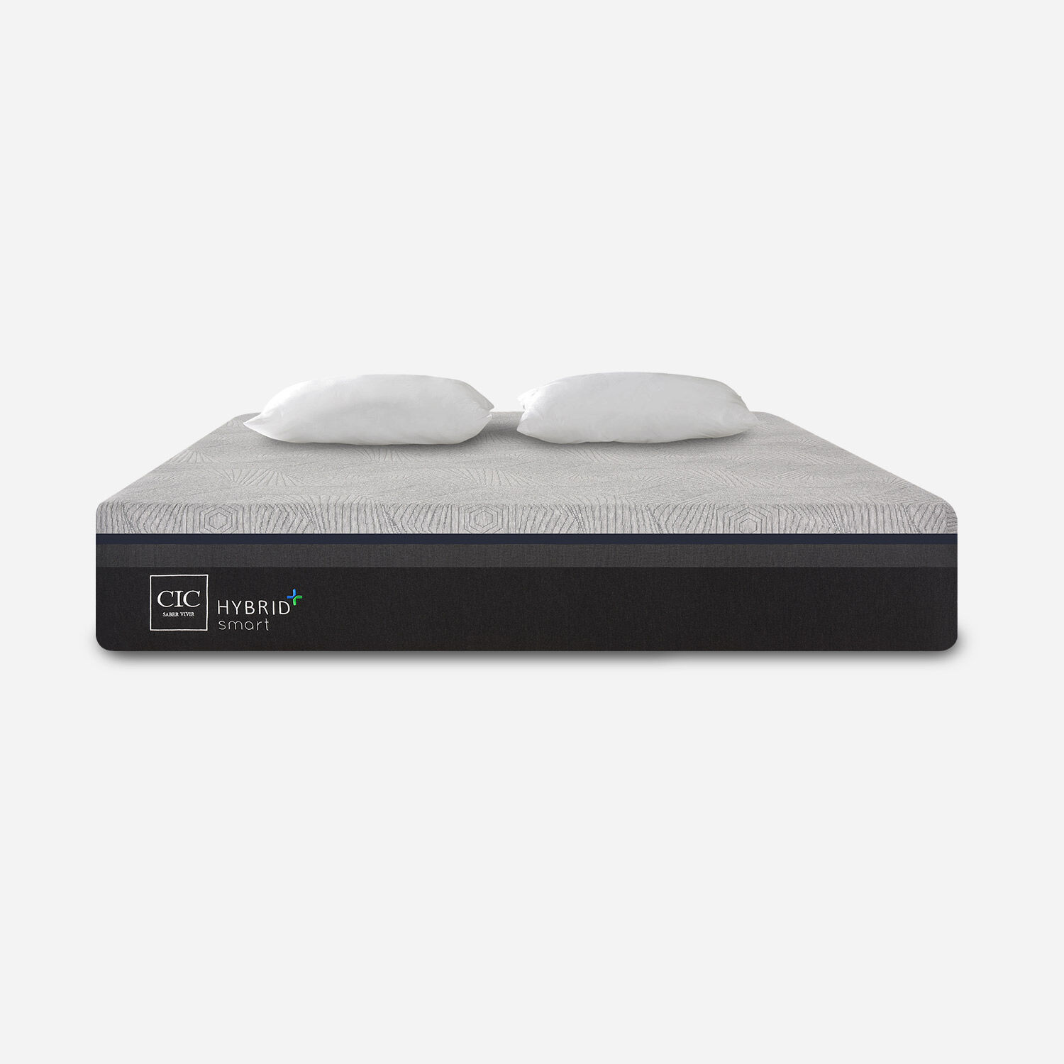 Colchón King Hybrid Plus 180x200 + Almohadas Viscoelásticas