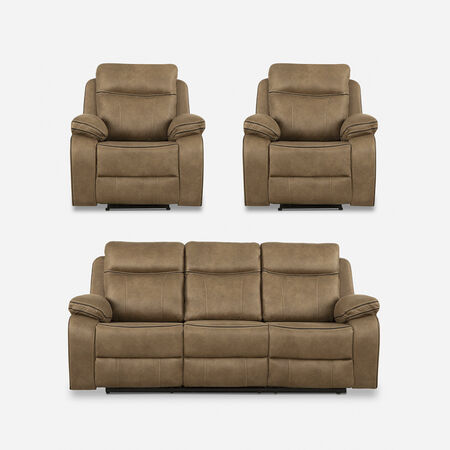 Juego reclinables Sevilla 3 y 1 cuerpo x2