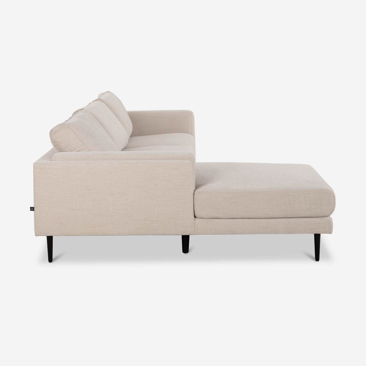 Sof&aacute; Seccional Izquierdo Beige Mar&iacute;a Repreve