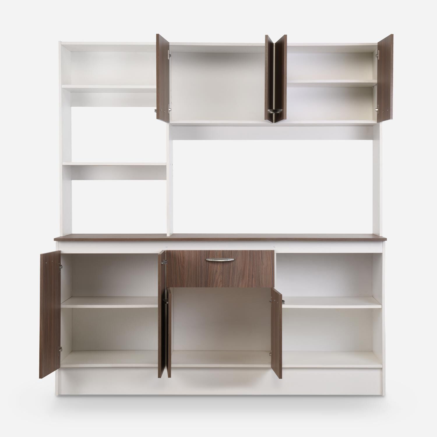 Mueble de Cocina 8 Puertas 1 Caj&oacute;n Julieta 180x190x45 Cm