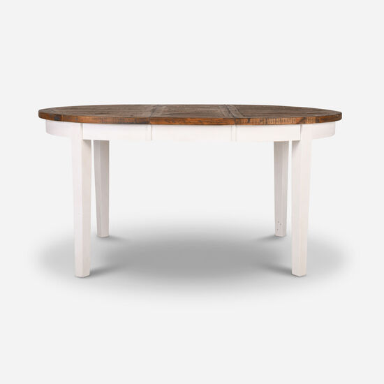 Mesa de Comedor Provenza Con Extensión Blanca