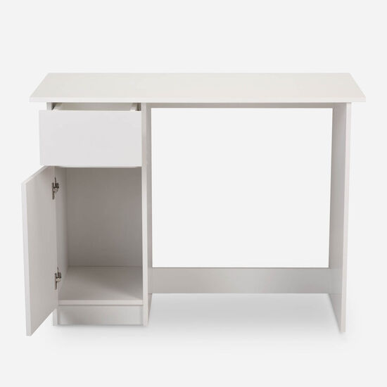 Escritorio 1 Puerta 1 Cajón New Blanco