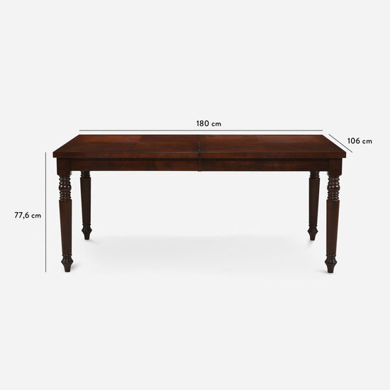 Comedor 6 Sillas Le Blanc / Mesa con Extensión