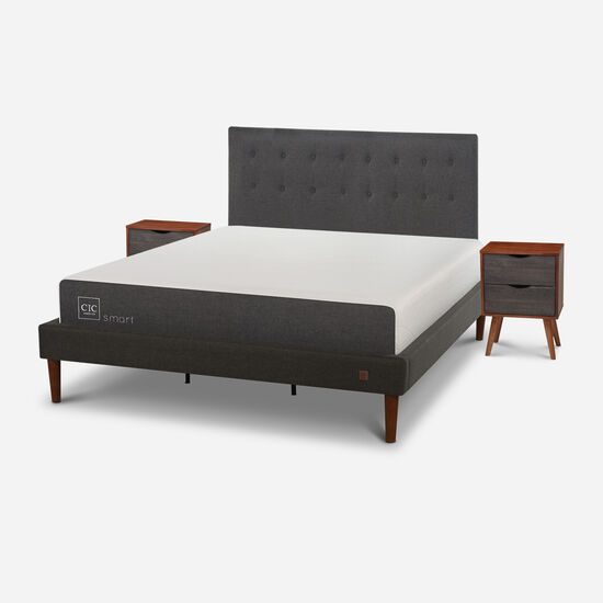 Cama Europea Curve King Smart + Set Éufrates