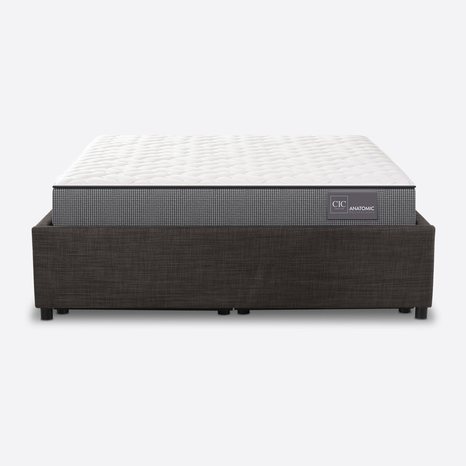 Cama Space Box 2 Plazas Anatomic