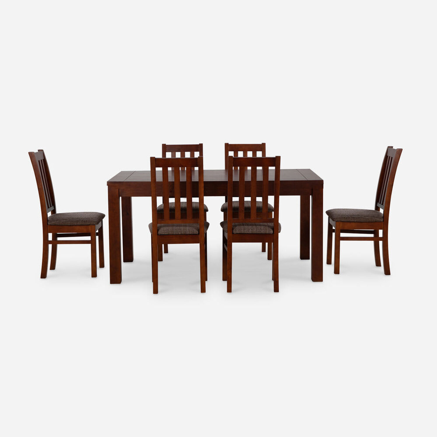 Comedor 6 Sillas Ñuble Caramelo Chocolate