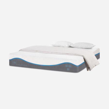 Colch&oacute;n 2 Plazas Alaska 150x200 + Almohadas Viscoel&aacute;sticass Plum&oacute;n