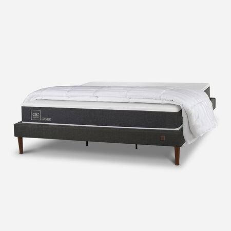 Cama Europea Curve King Ortopedic + Plum&oacute;n