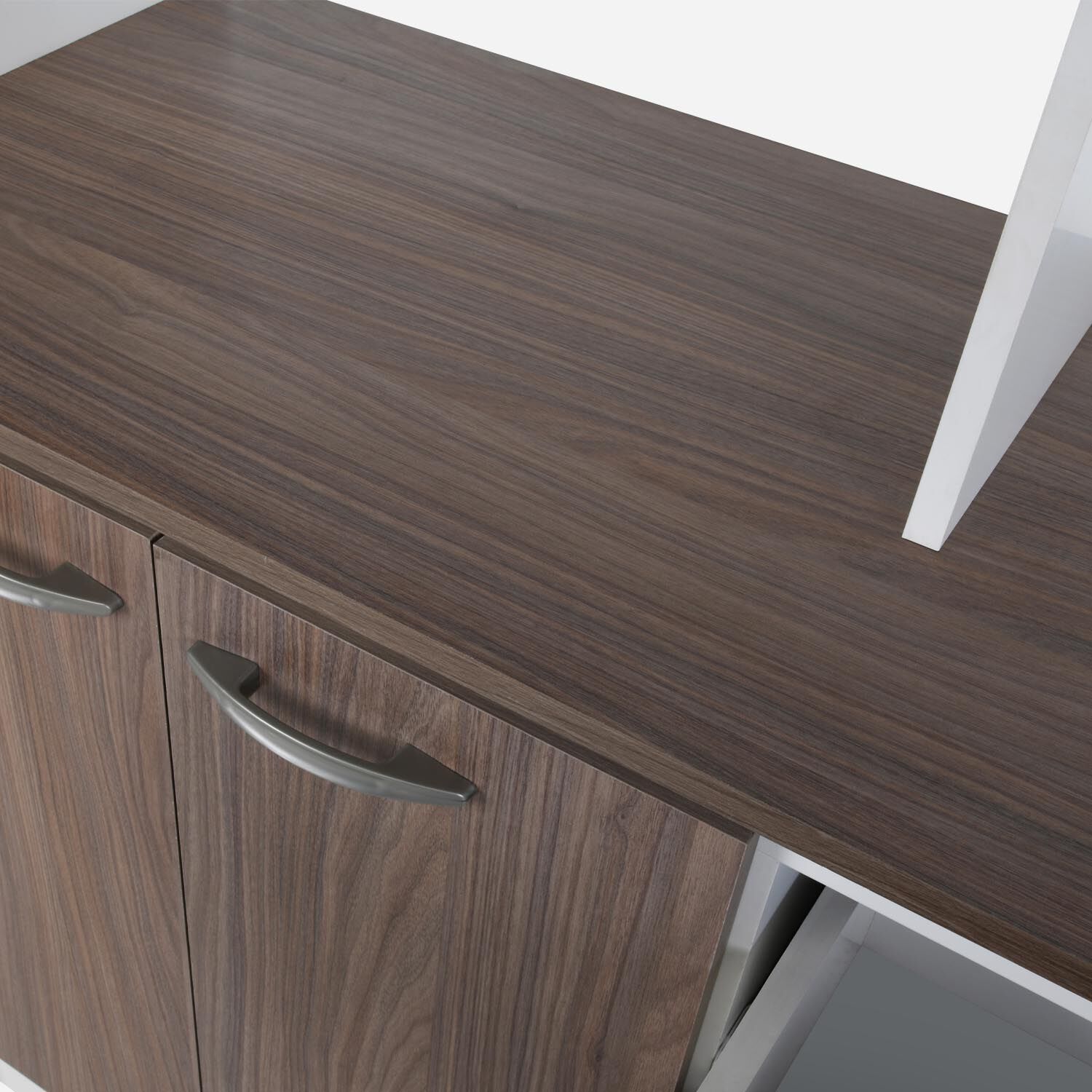 Mueble de Cocina 8 Puertas 1 Cajón Julieta 180x190x45 Cm
