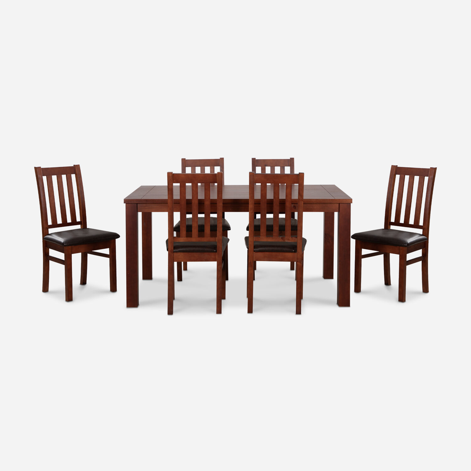 Comedor 6 Sillas Ñuble Miró Negro