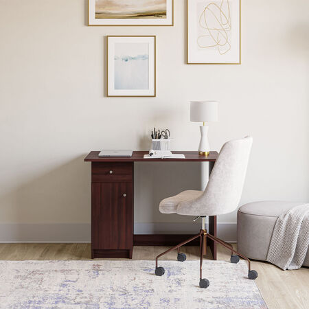 Escritorio 1 Caj&oacute;n 1 Puerta Chocolate