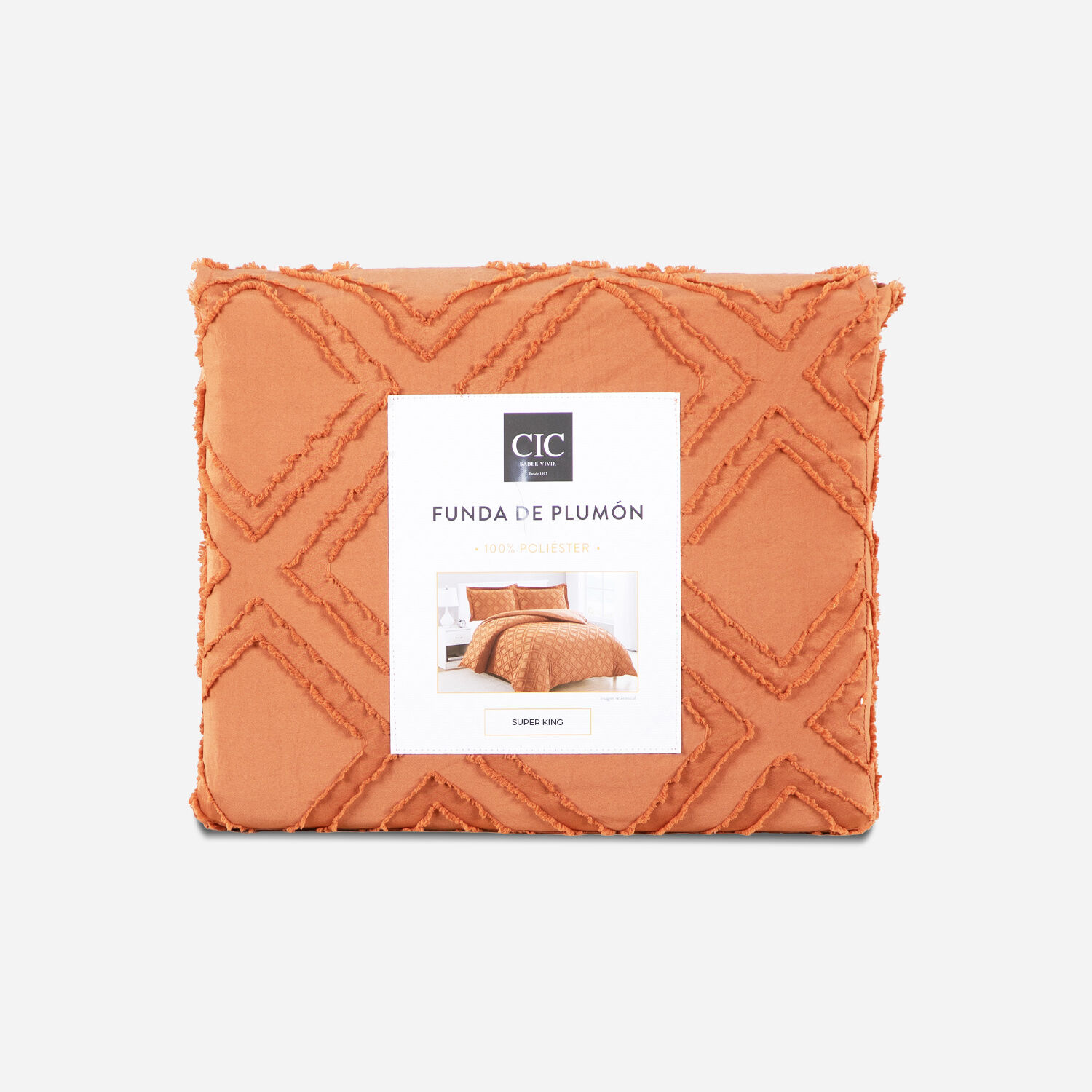 Funda de Plum&oacute;n Super King Cusco