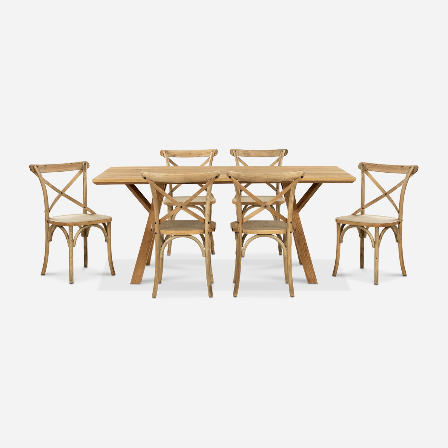 Comedor 6 Sillas Cruceta Scotland