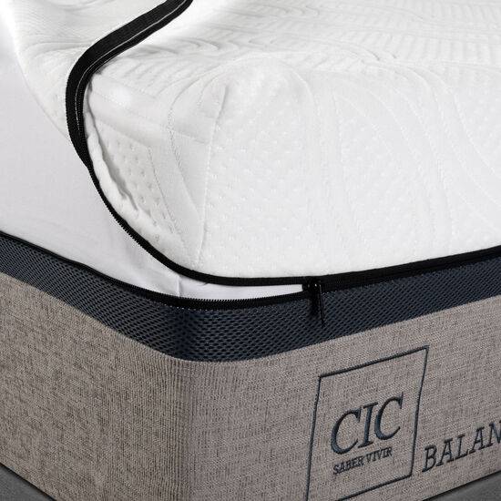 Cama Europea King Balance + set Miró