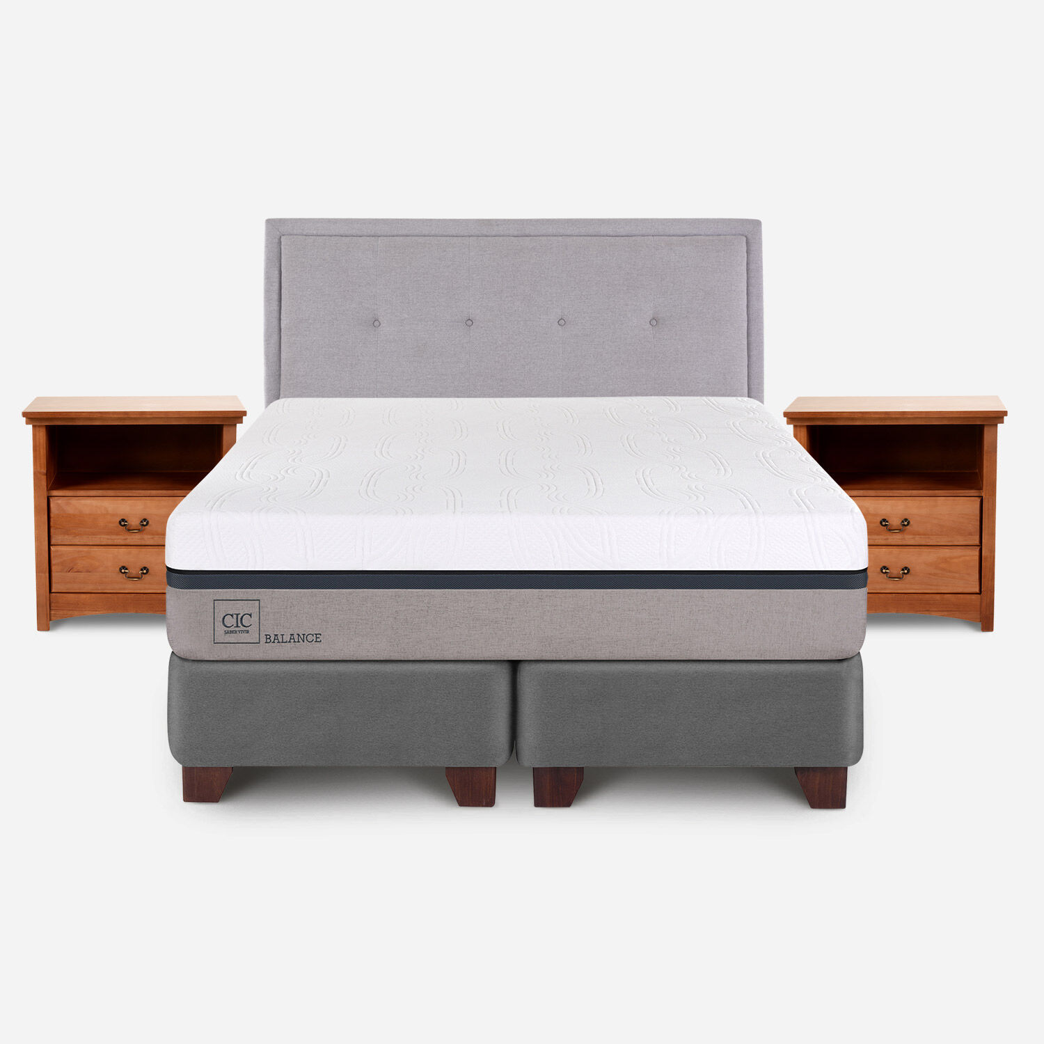 Box Spring King Balance + Set Ganges
