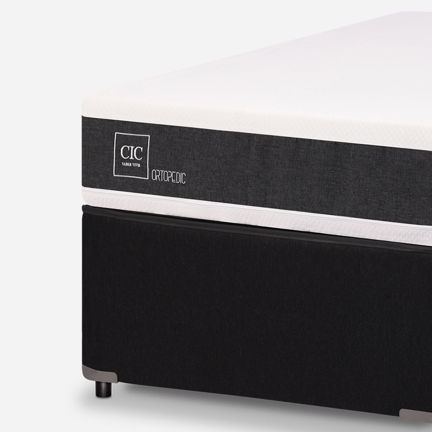 Cama Nido Div&aacute;n Ortopedic + Respaldo Villarrica Gris