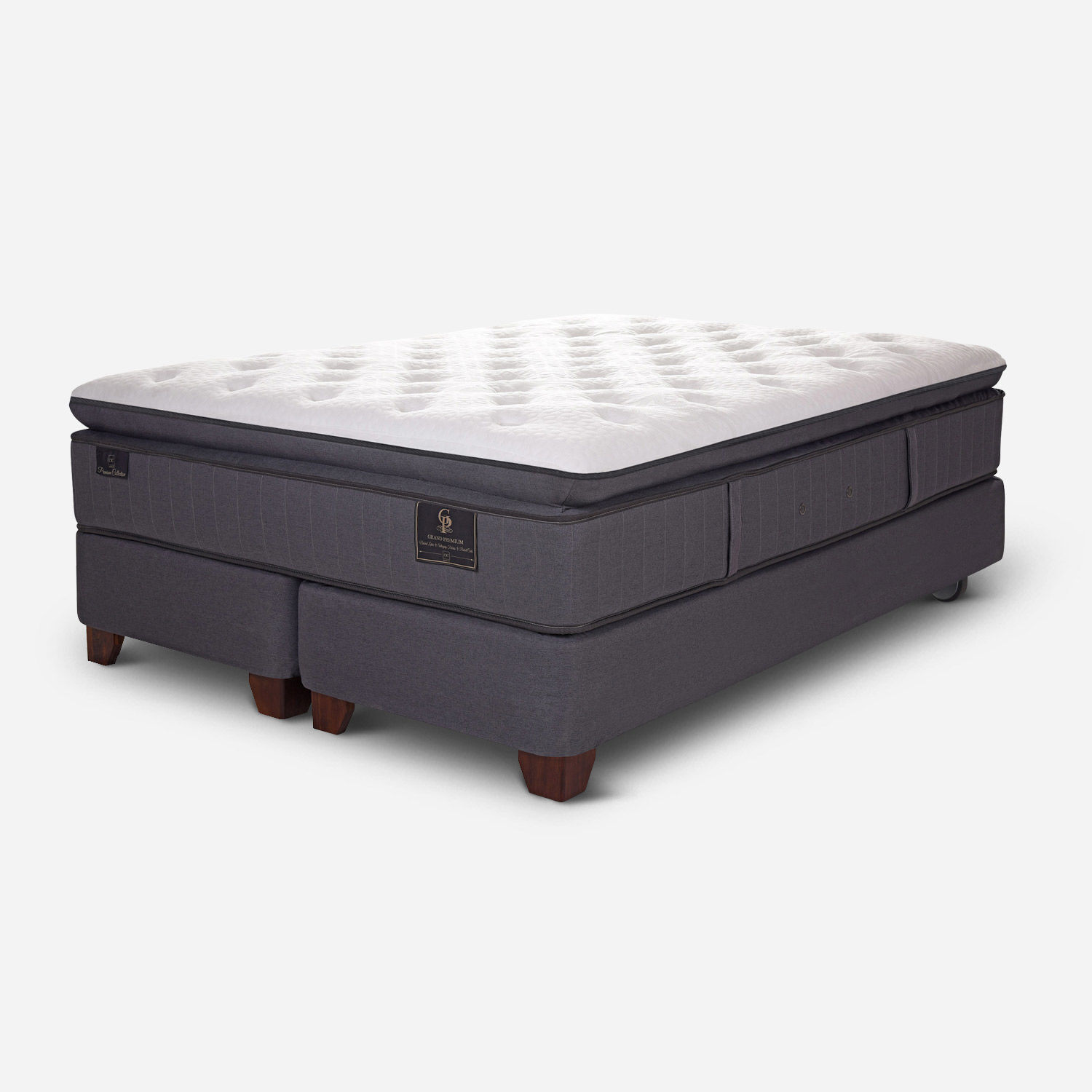 Box Spring 2 Plazas Grand Premium Base Dividida