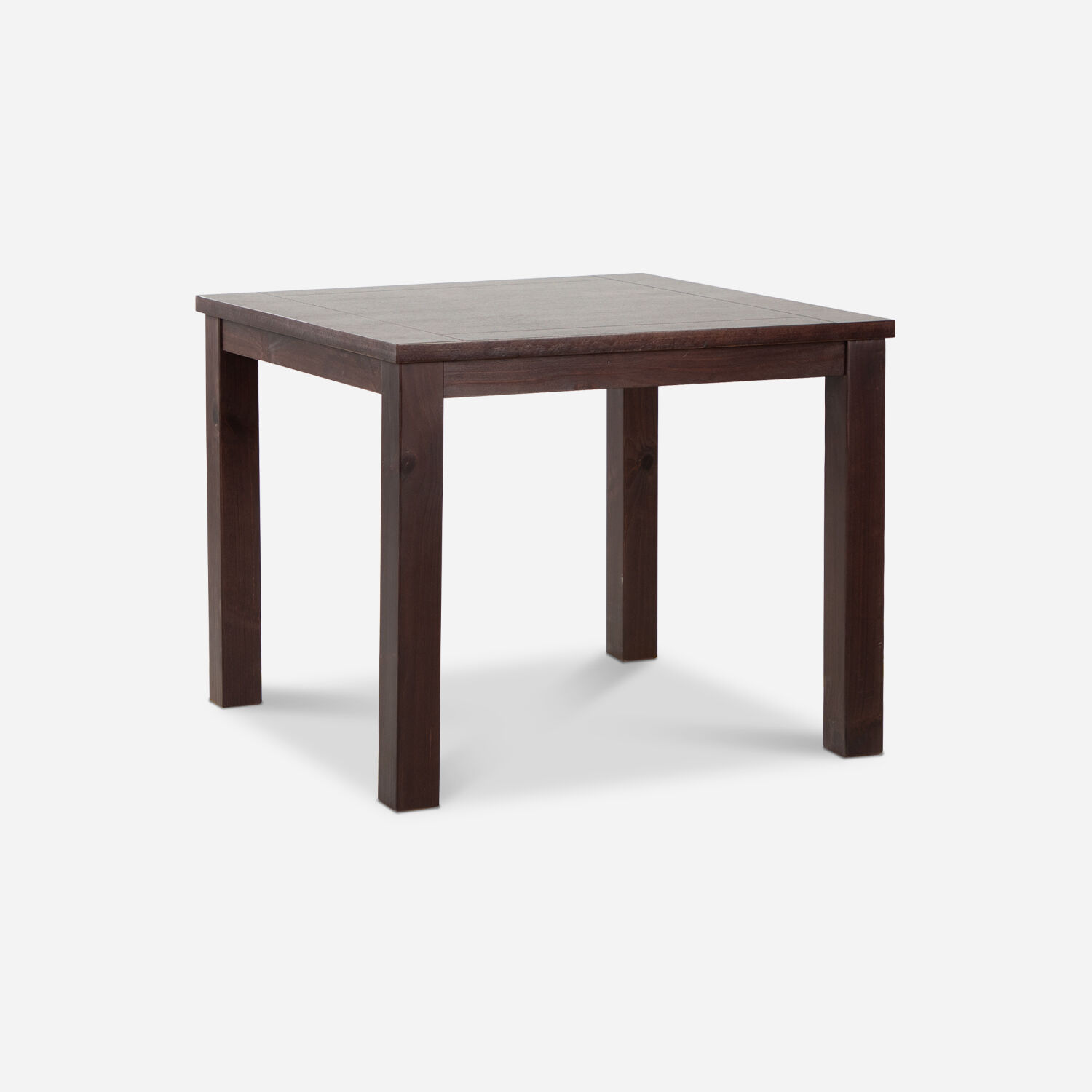 Comedor 4 Sillas Ñuble Chocolate - Tela Beige