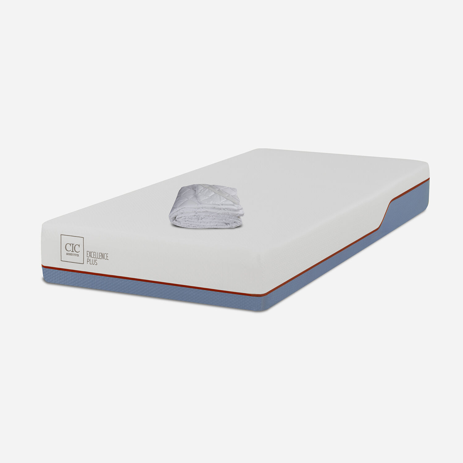 Colch&oacute;n 1 Plaza Excellence Plus 90x190 + Cubrecolch&oacute;n