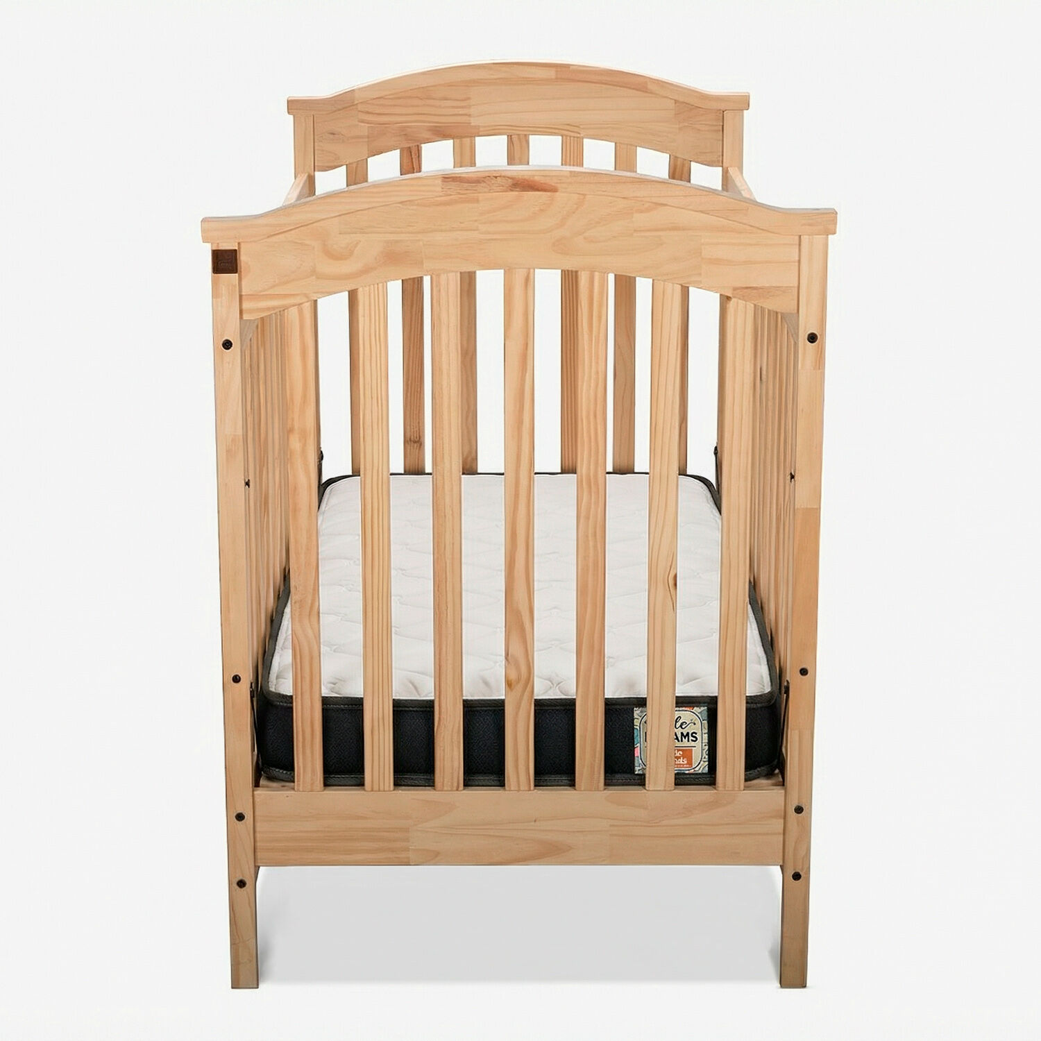 Cuna Little Dreams Natural + Colchon Little Dreams 