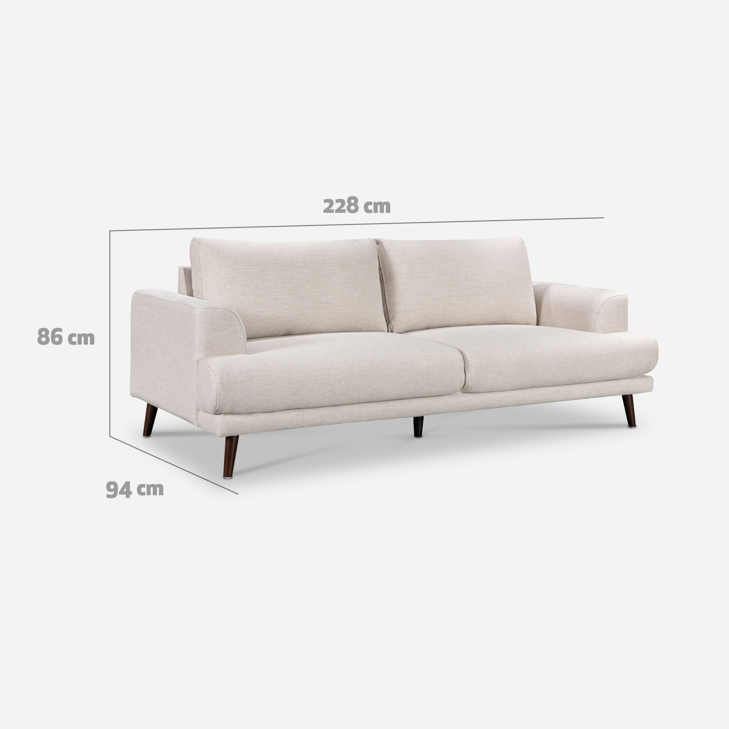 Sof&aacute; 3 Cuerpos Oxford Arena