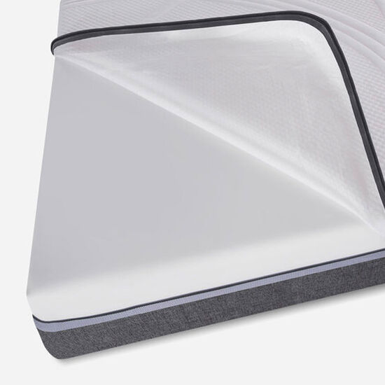Box Spring King Ortopedic Advance 5 Zonas + Almohadas Down Alternative