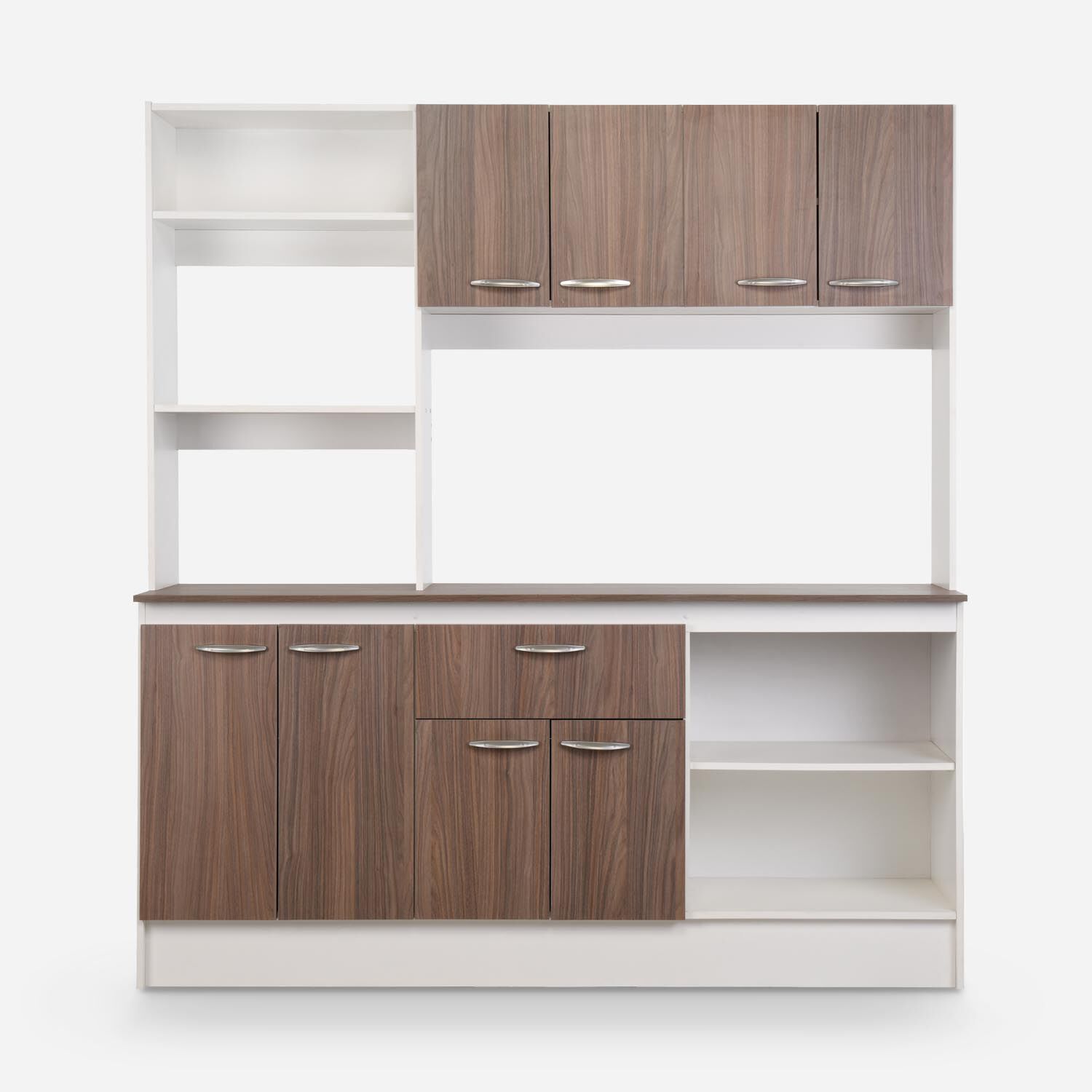 Mueble de Cocina 8 Puertas 1 Caj&oacute;n Julieta 180x190x45 Cm