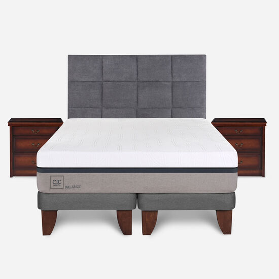 Cama Europea Super King Balance + Set Támesis