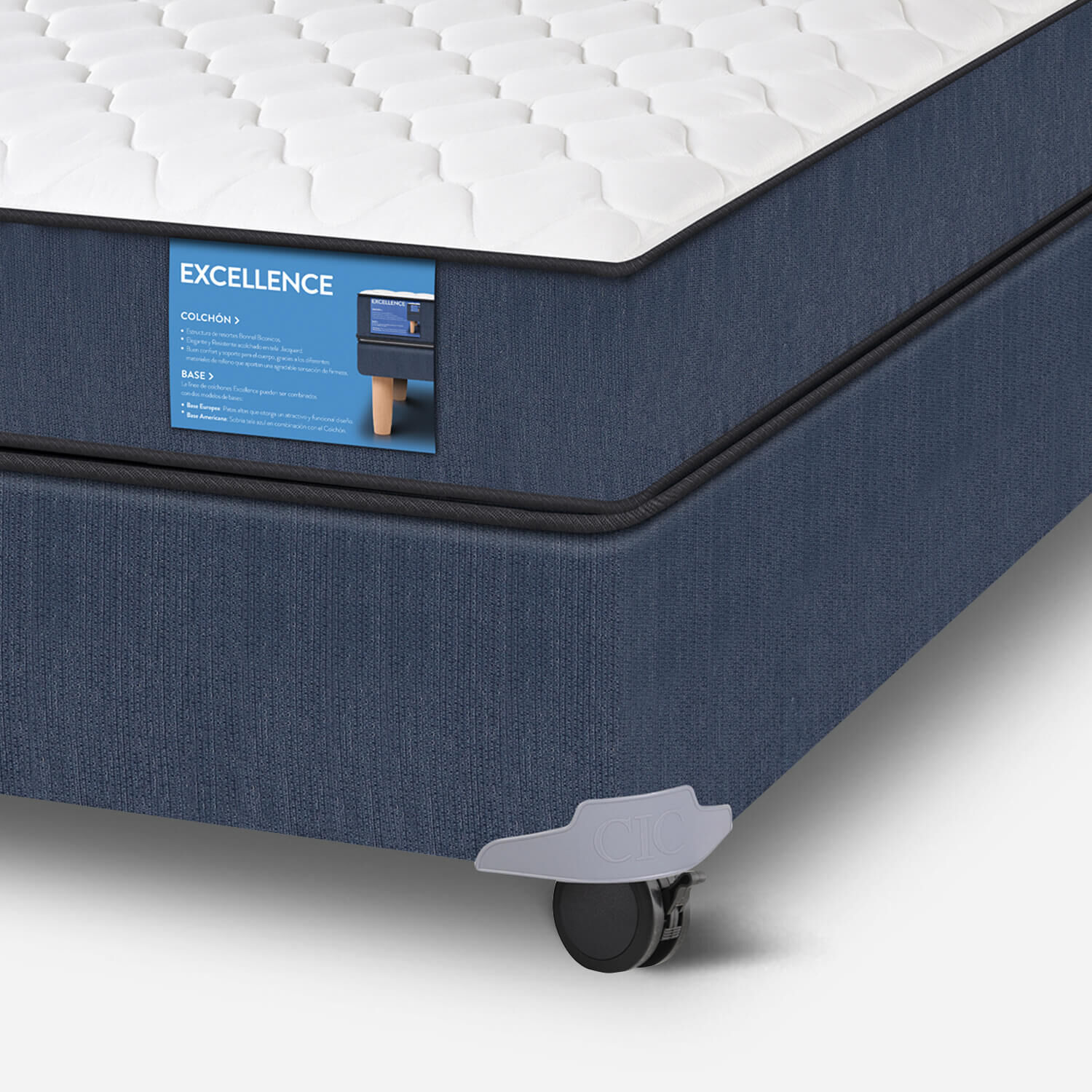 Cama Americana 1.5 Plazas Excellence