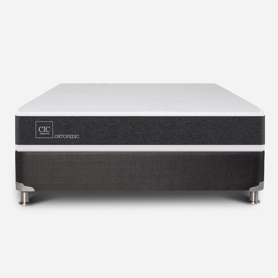 Box Spring 2 Plazas Ortopedic Base Normal 5 Zonas