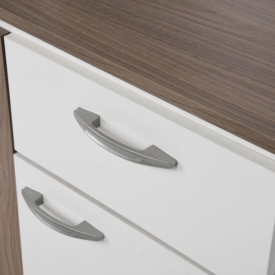 Mueble de Cocina 5 Puertas 1 Cajón Paula 150x180x45 Cm