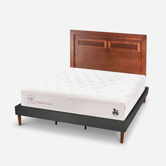 Cama Europea Curve King Cocopedic + Respaldo Milán