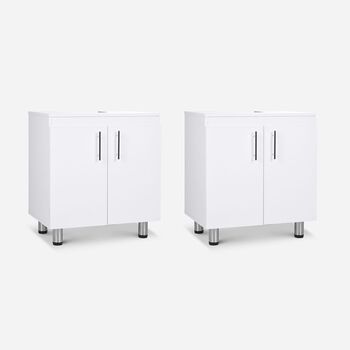 Set de Ba&ntilde;o Vanitorios Puertas Abatibles