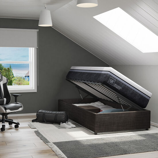 Cama Space Box 1.5 Plazas Smart