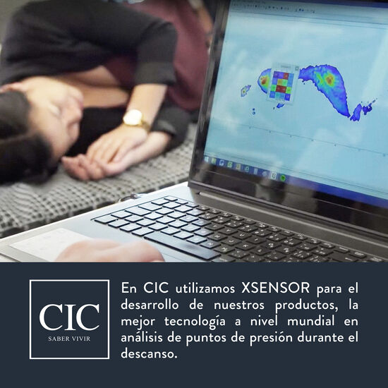 Cama Europea Curve King Premium + Almohada