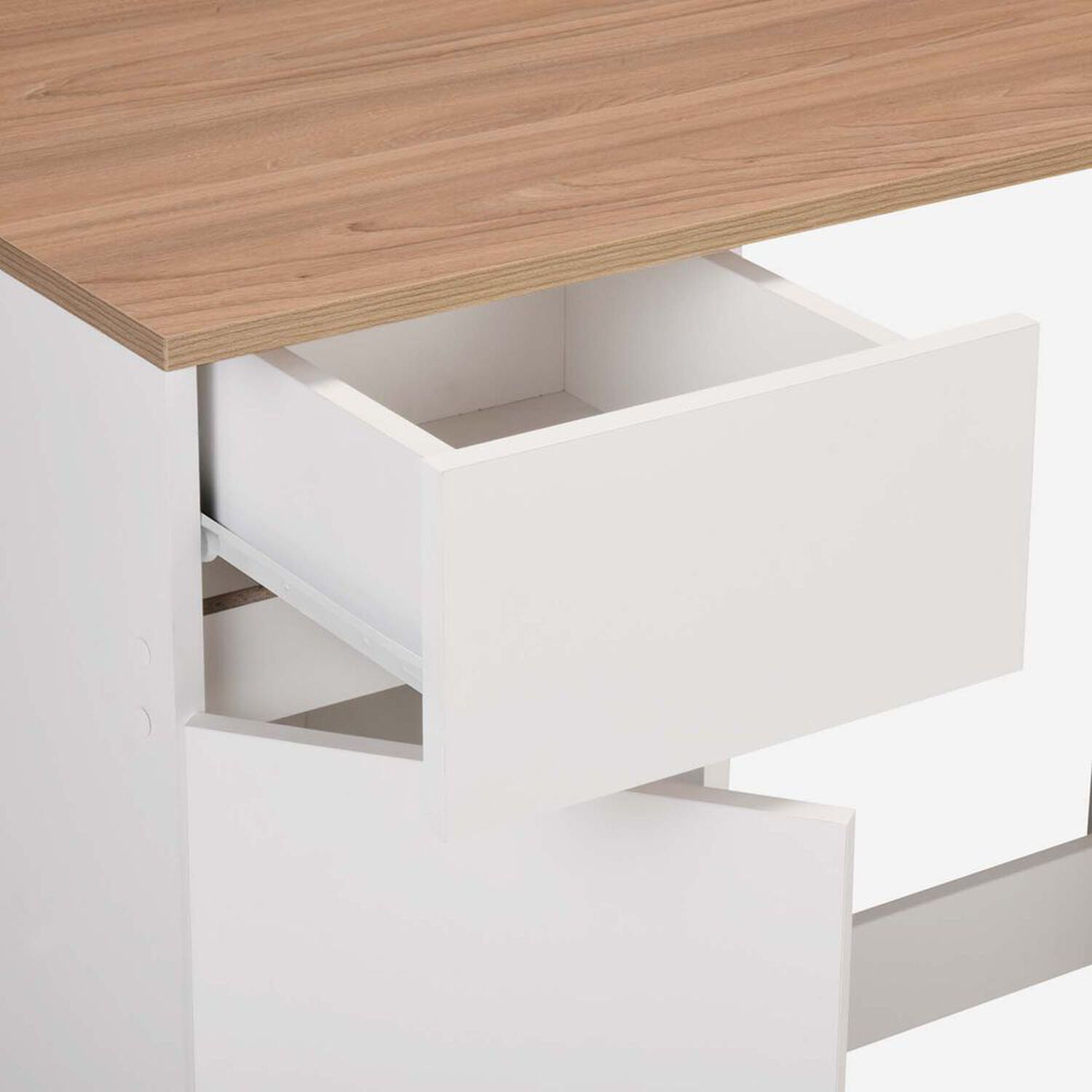 Escritorio 1 Puerta 1 Caj&oacute;n New Olmo Alpino Blanco