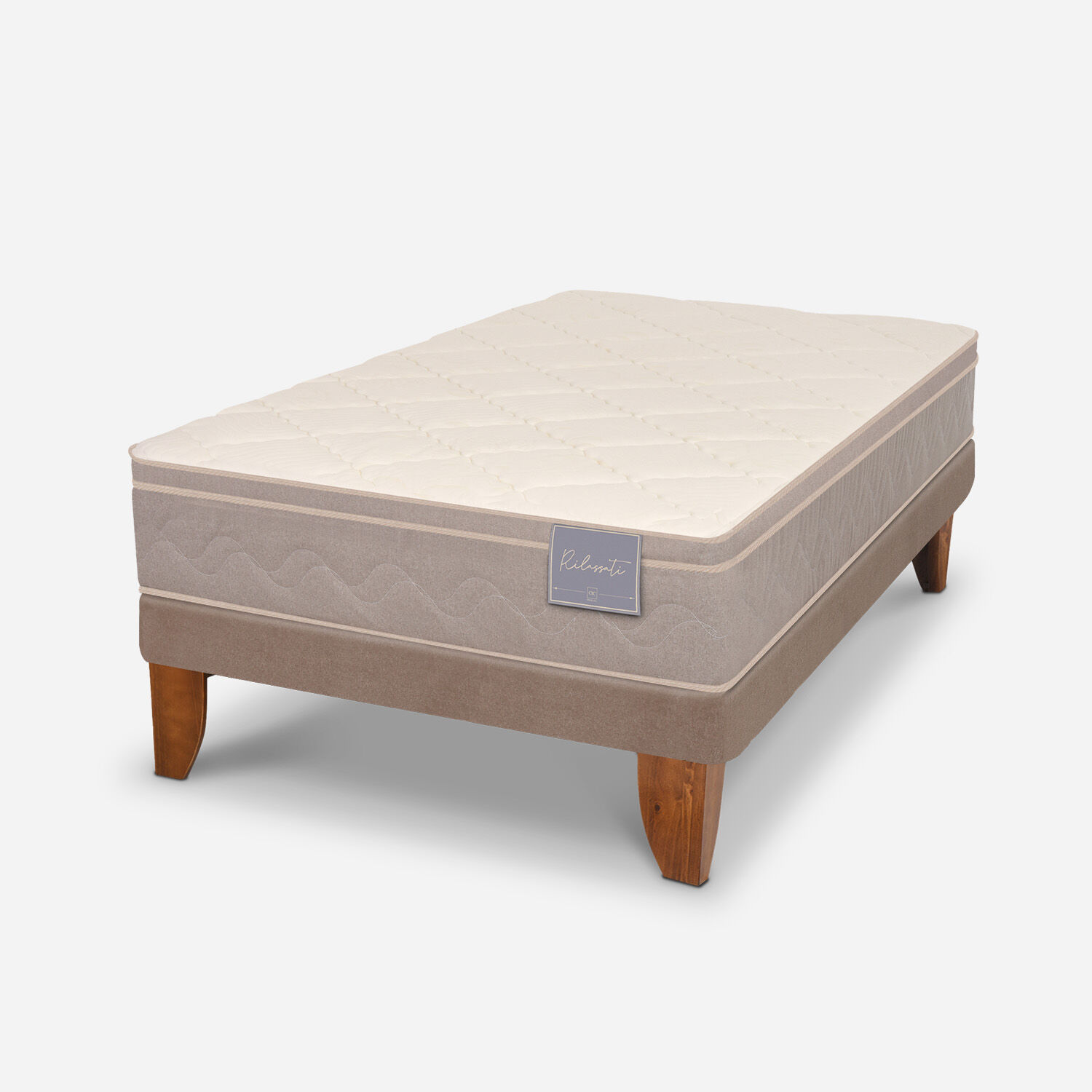 Cama Europea 1,5 Plazas Rilassati