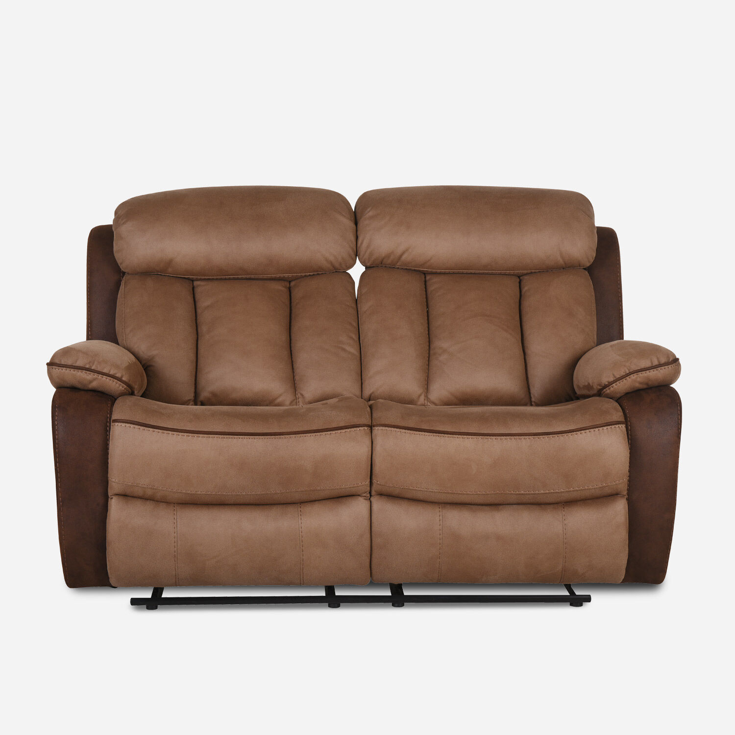 Sofá 2 Cuerpos Reclinable Moka