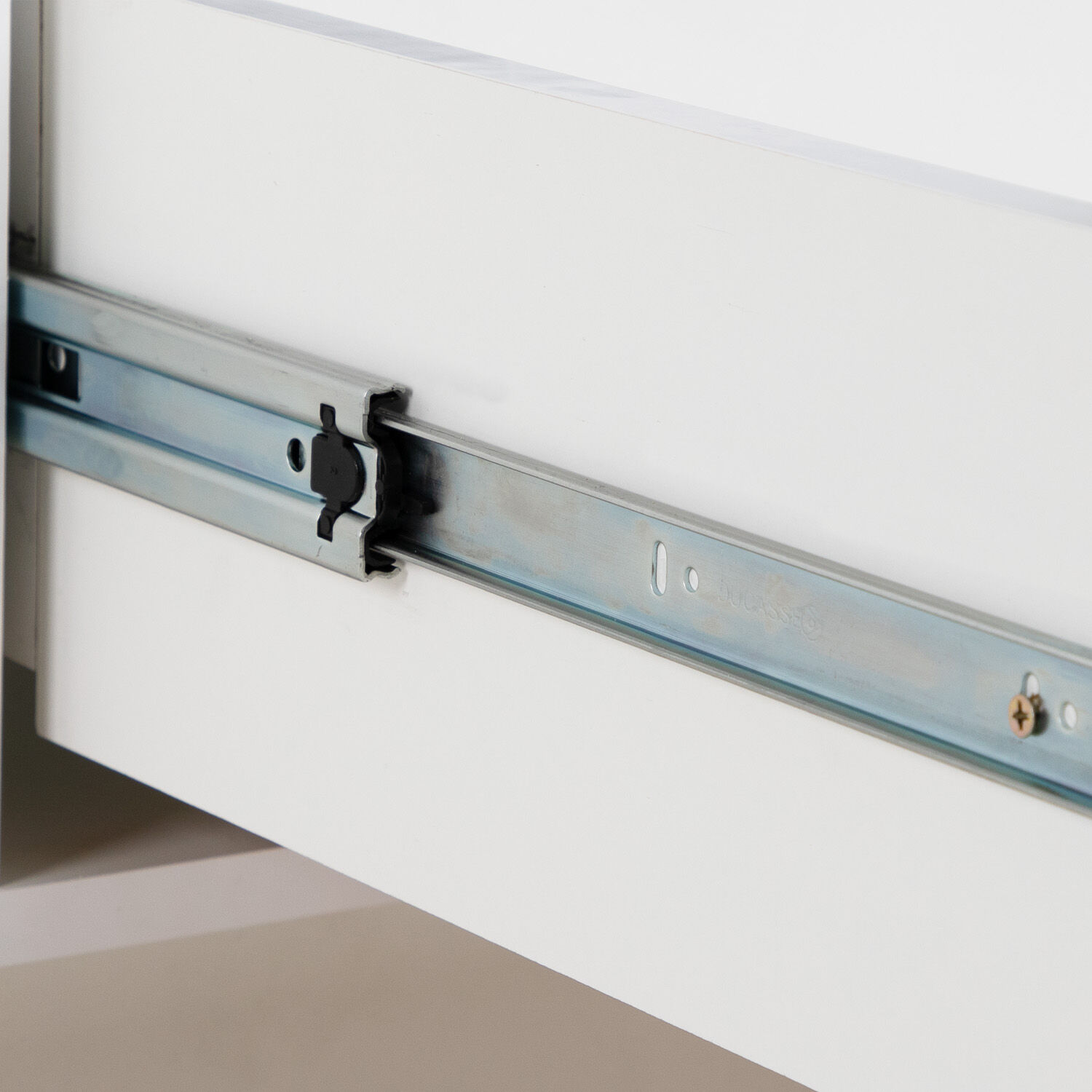 Rack Tv 70" 2 Puertas 1 Cajón Blanco