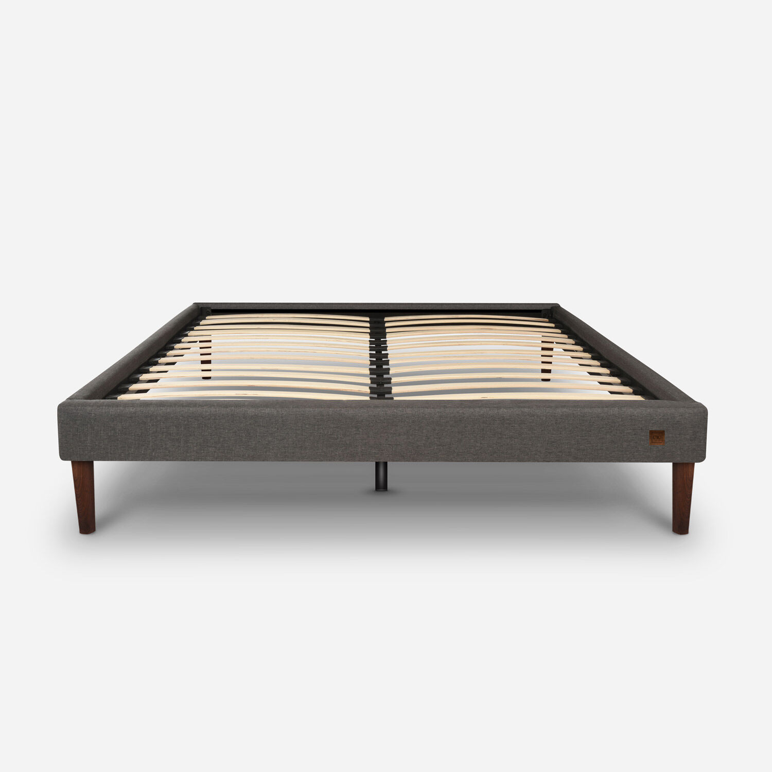 Cama Europea Curve 2 Plazas Premium + Set Mir&oacute; Caramel