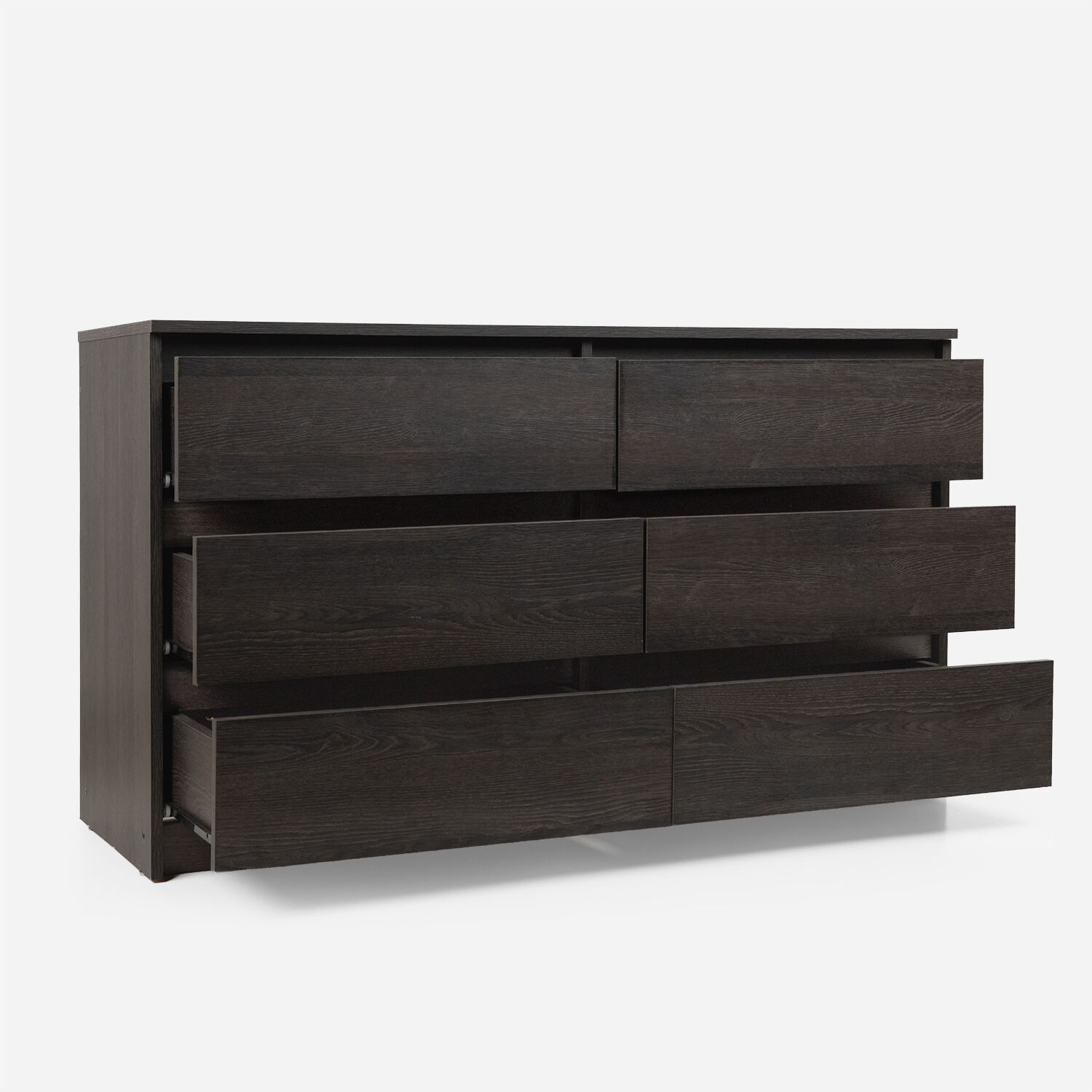C&oacute;moda Nordica 6 Cajones Espresso