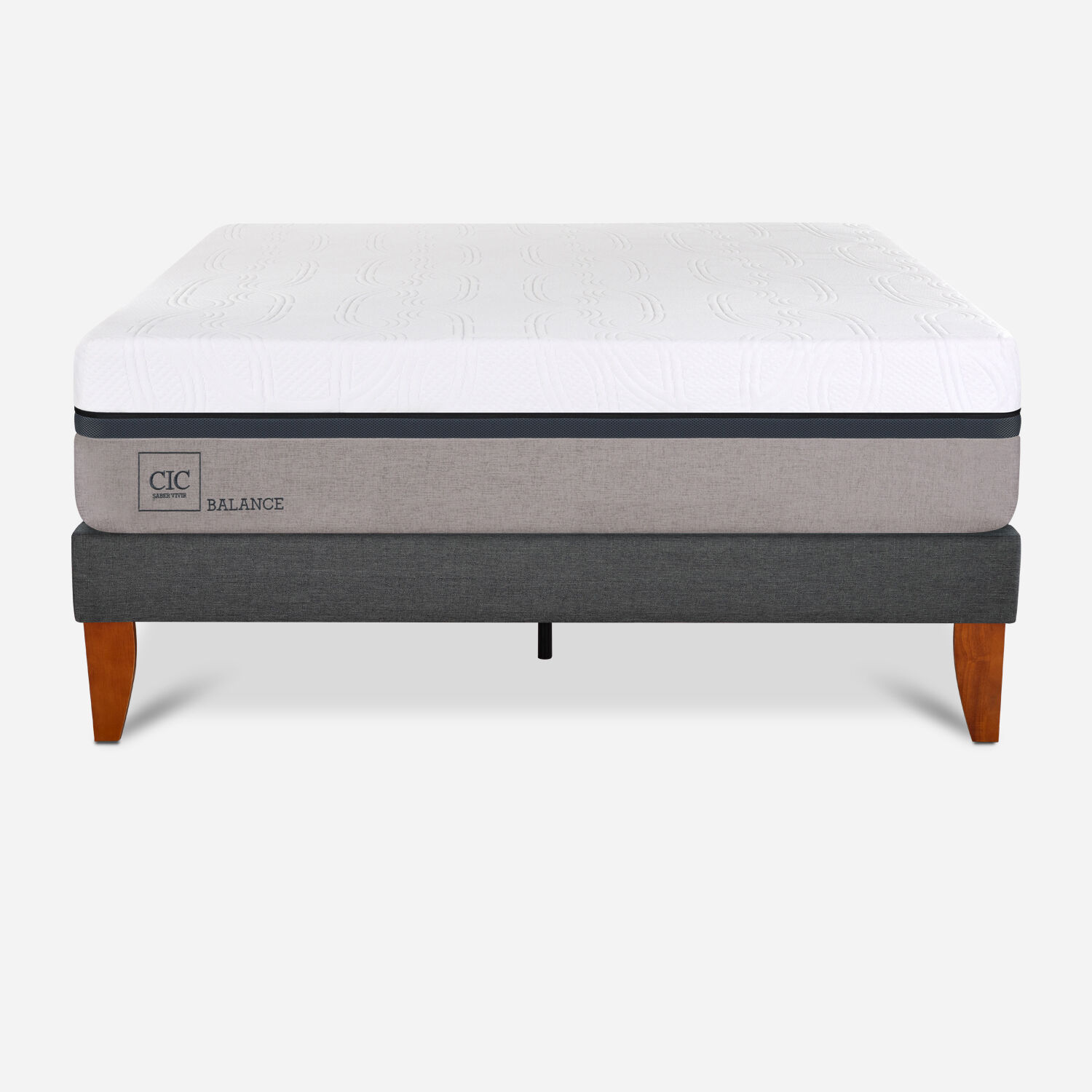 Cama Europea Box 2 Plazas Balance 