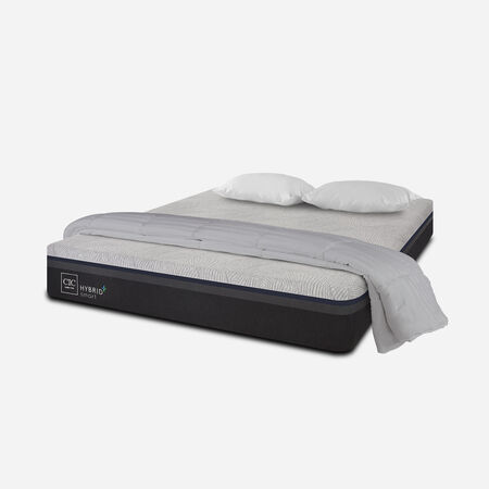 Colch&oacute;n 2 Plazas Hybrid Plus 150x200 + Almohadas Viscoel&aacute;sticas + Plum&oacute;n