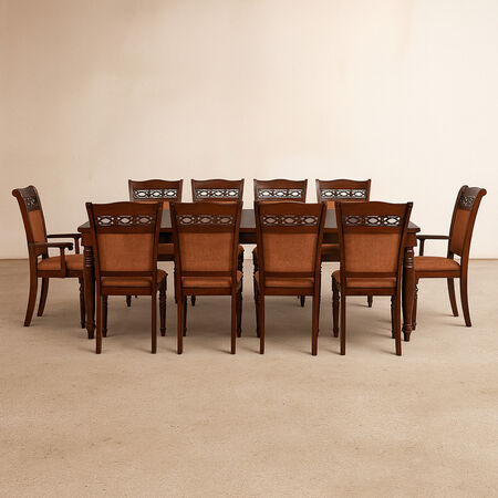 Comedor 8 Sillas 2 Sitiales Grand Le Blanc / Mesa sin Extensión